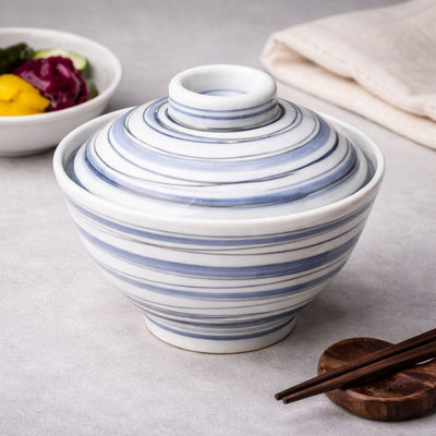 Mino Ryusui Bowl with Lid Mino Ryusui Bowl with Lid