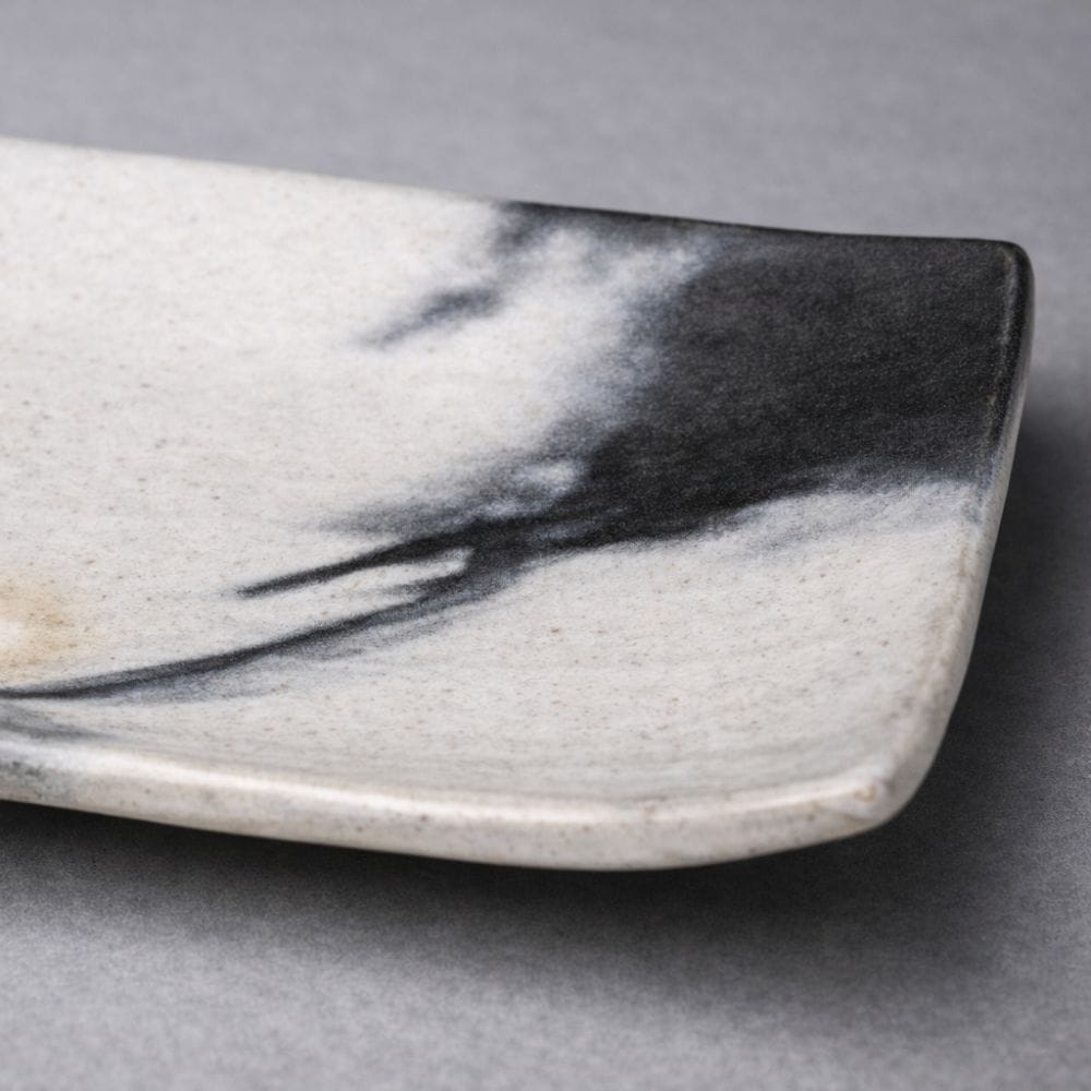 Mino Shiro Ink Rectangular Plate Mino Shiro Ink Rectangular Plate