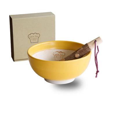 Mustard Mortar & Pestle Set Mustard Mortar & Pestle Set