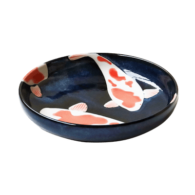 Nishiki Goi Porcelain Pasta Plate Nishiki Goi Porcelain Pasta Plate