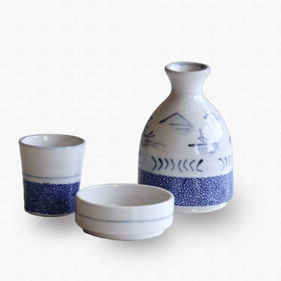 Ohitorisama Garden Sake Set Ohitorisama Garden Sake Set