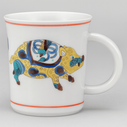 Pig Arita Ware Zodiac Mugs Arita Ware Zodiac Mugs