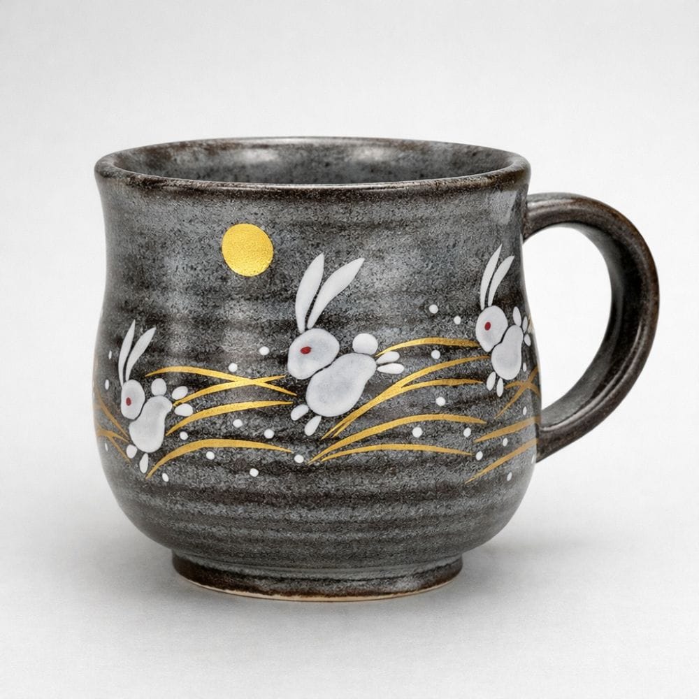 Rabbit Kutani Mug Rabbit Kutani Mug