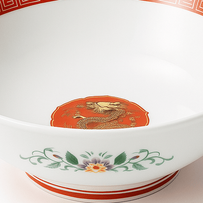 Red Dragon Japanese Ramen Bowl Red Dragon Japanese Ramen Bowl