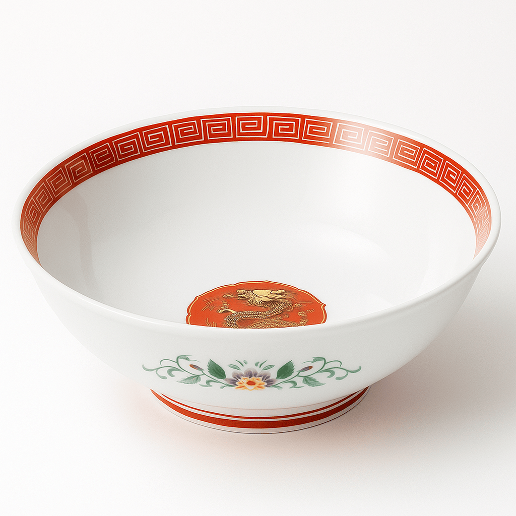 Red Dragon Japanese Ramen Bowl Red Dragon Japanese Ramen Bowl