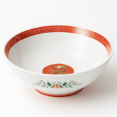 Red Dragon Japanese Ramen Bowl Red Dragon Japanese Ramen Bowl