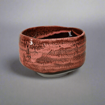 Red Handcrafted Matcha Bowl Handcrafted Matcha Bowl - Tea Ceremony | MyJapaneseWorld