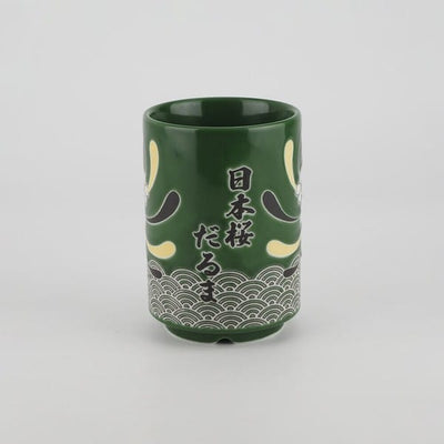 Sakura Daruma Sushi Tea Cup (Green) Sakura Daruma Sushi Tea Cup (Green)