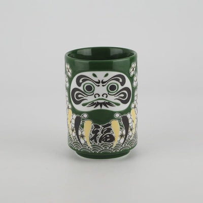 Sakura Daruma Sushi Tea Cup (Green) Sakura Daruma Sushi Tea Cup (Green)
