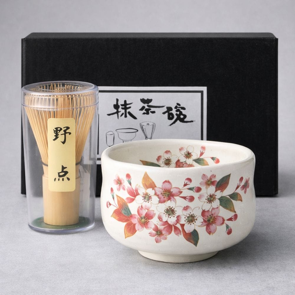 Sakura Nodate Mino Matcha Set Sakura Nodate Mino Matcha Set