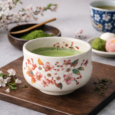 Sakura Nodate Mino Matcha Set Sakura Nodate Mino Matcha Set