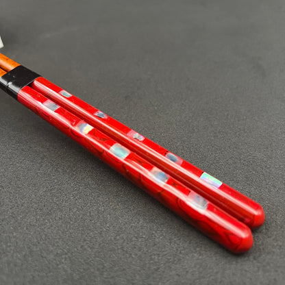 Shiawase no Hidamari Chopsticks and Temari rest pair set [Happiness in the Sun] Shiawase no Hidamari Chopsticks and Temari rest pair set [Happiness in the Sun] - Japanese Chopsticks | MyJapaneseWorld