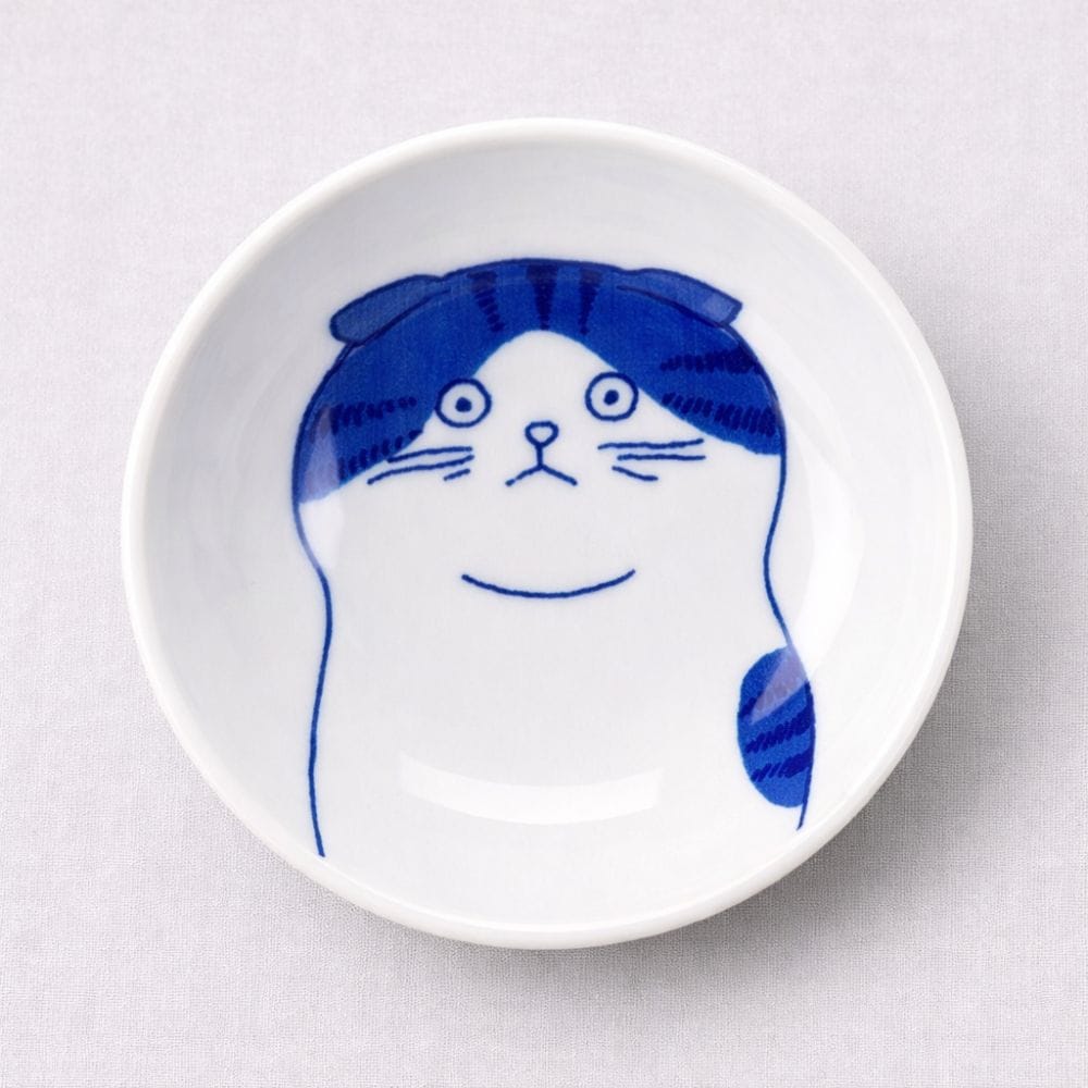 Shichita Cat Mino Small Plates (set of 5 pieces) Shichita Cat Mino Small Plates (set of 5 pieces)