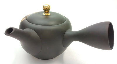 Shomoe black mud round grape teapot Shomoe black mud round grape teapot