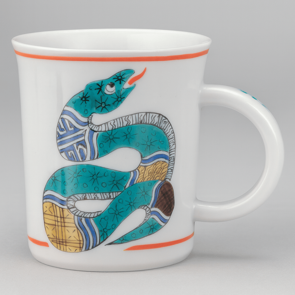 Snake Arita Ware Zodiac Mugs Arita Ware Zodiac Mugs