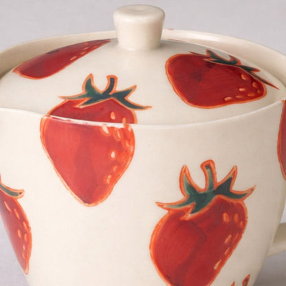 Strawberry Hasami Tea Pot Strawberry Hasami Tea Pot