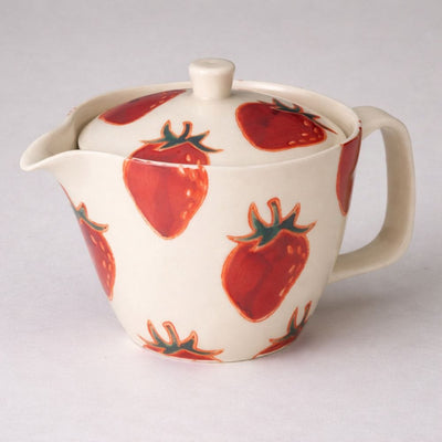 Strawberry Hasami Tea Pot Strawberry Hasami Tea Pot