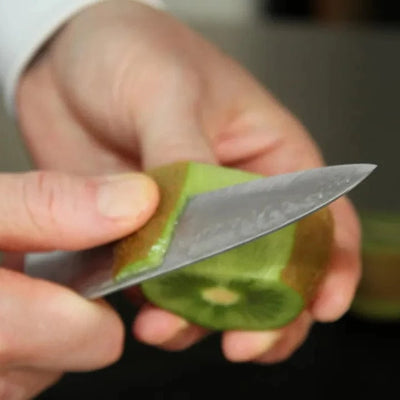 Sword Japanese Hammer Eye Octagonal Knife Petty Knife 13cm Gray Sword Japanese Hammer Eye Octagonal Knife Petty Knife 13cm Gray