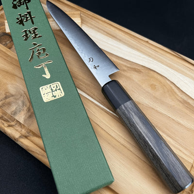 Sword Japanese Hammer-Eye Octagonal Petty Knife – 5.9 inches (15 cm), Gray Sword Japanese Hammer-Eye Octagonal Petty Knife – 5.9 inches (15 cm), Gray