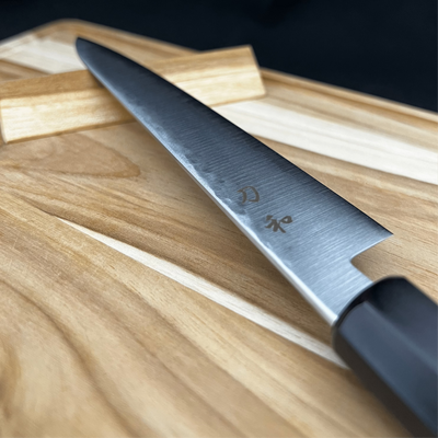 Sword Japanese Hammer-Eye Octagonal Petty Knife – 5.9 inches (15 cm), Gray Sword Japanese Hammer-Eye Octagonal Petty Knife – 5.9 inches (15 cm), Gray