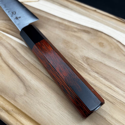 Sword Japanese Hammer-Eye Octagonal Petty Knife – 5.9 inches (15 cm), Red Sword Japanese Hammer-Eye Octagonal Petty Knife – 5.9 inches (15 cm), Red