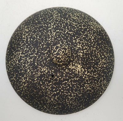 Tamamitsu black mud flat round gold tataki Tea Pot Tamamitsu black mud flat round gold tataki Tea Pot