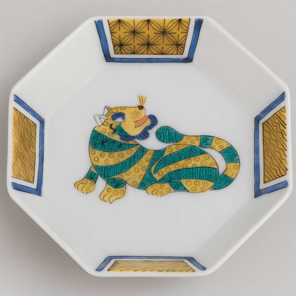 Tiger Arita Ware Zodiac Plates Arita Ware Zodiac Plates