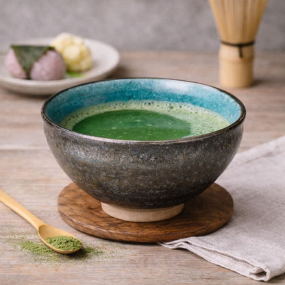 Turkish Blue Summer Tea Bowl Turkish Blue Summer Tea Bowl