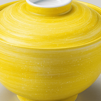 Yellow Donburi Bowl with Lid Yellow Donburi Bowl with Lid