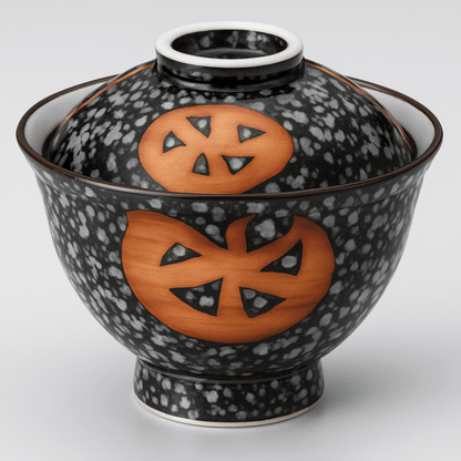 Yuki-hada Arita Lidded Bowl Yuki-hada Arita Lidded Bowl